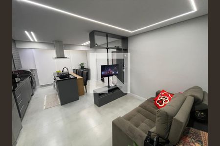 Sala/Cozinha de apartamento à venda com 2 quartos, 55m² em São Pedro, Osasco