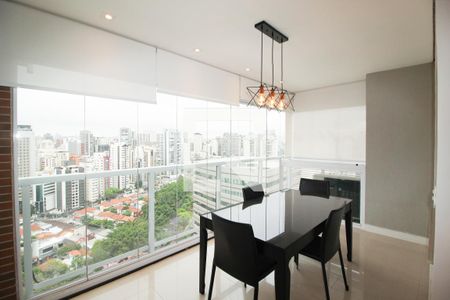 Sala de Jantar de apartamento à venda com 2 quartos, 66m² em Vila Olímpia, São Paulo