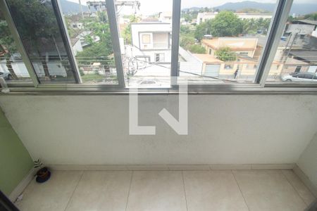 Varanda da Sala de apartamento para alugar com 2 quartos, 70m² em Campo Grande, Rio de Janeiro