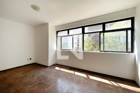 Sala de apartamento para alugar com 3 quartos, 103m² em São Pedro, Belo Horizonte