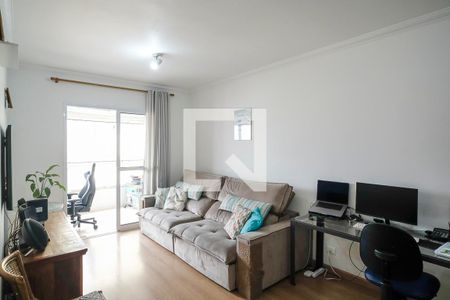 Sala de apartamento à venda com 3 quartos, 101m² em Vila Caminho do Mar, São Bernardo do Campo