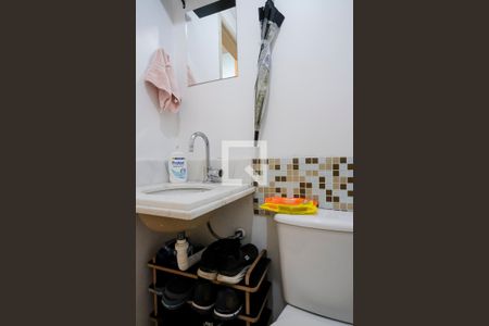 Lavabo de apartamento à venda com 3 quartos, 101m² em Vila Caminho do Mar, São Bernardo do Campo