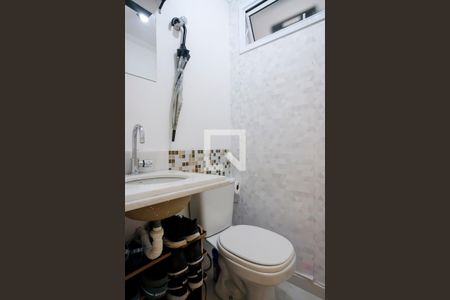 Lavabo de apartamento à venda com 3 quartos, 101m² em Vila Caminho do Mar, São Bernardo do Campo