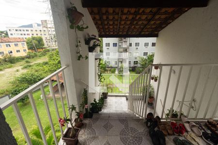 Vista da Sala de apartamento para alugar com 2 quartos, 50m² em Campo Grande, Rio de Janeiro