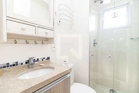 Banheiro de kitnet/studio para alugar com 1 quarto, 30m² em Bela Vista, São Paulo