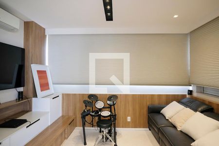 Sala de TV de apartamento à venda com 4 quartos, 520m² em Santo Antônio, São Caetano do Sul