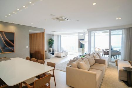 Sala de apartamento à venda com 4 quartos, 520m² em Santo Antônio, São Caetano do Sul