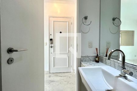 Lavabo de apartamento à venda com 3 quartos, 130m² em Vila Clementino, São Paulo