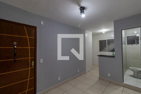 Sala/Cozinha de casa para alugar com 1 quarto, 35m² em Vila Rui Barbosa, São Paulo