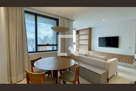Sala de Jantar de apartamento para alugar com 2 quartos, 76m² em Jardins, São Paulo