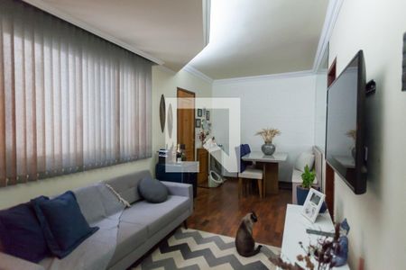 Sala  de apartamento à venda com 3 quartos, 67m² em Buritis, Belo Horizonte