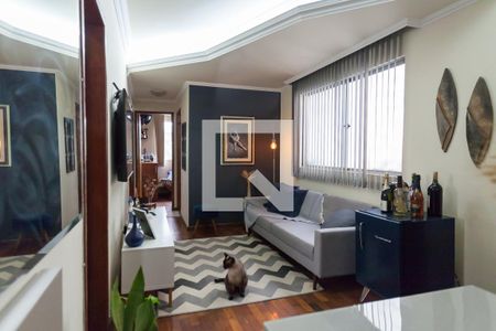 Sala  de apartamento à venda com 3 quartos, 67m² em Buritis, Belo Horizonte