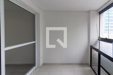 Varanda e Cozinha integrada de apartamento para alugar com 1 quarto, 36m² em Brooklin, São Paulo