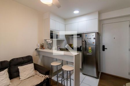 Sala de apartamento para alugar com 1 quarto, 27m² em Vila Flora, Guarulhos