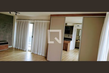 Sala de apartamento para alugar com 1 quarto, 55m² em Santo Amaro, São Paulo