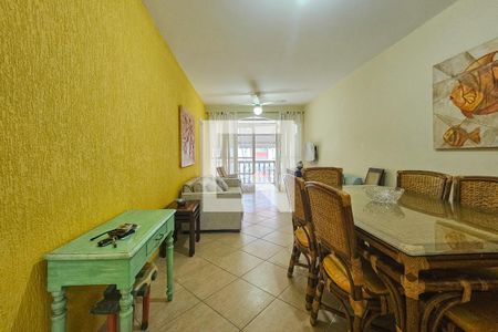 Sala de apartamento para alugar com 3 quartos, 92m² em Tortuga, Guarujá
