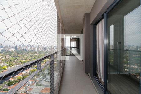 Varanda de apartamento para alugar com 3 quartos, 164m² em Pinheiros, São Paulo