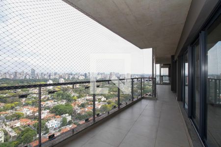 Varanda de apartamento para alugar com 3 quartos, 164m² em Pinheiros, São Paulo