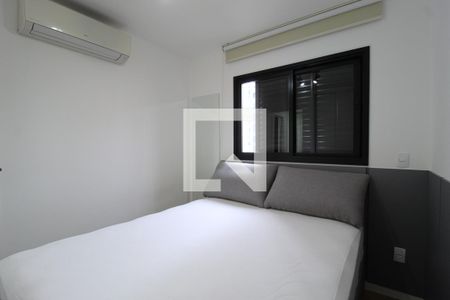 Quarto Suíte de apartamento para alugar com 1 quarto, 37m² em Indianópolis, São Paulo