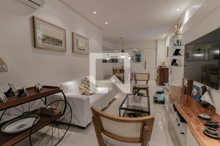 Sala de apartamento à venda com 2 quartos, 95m² em Lagoa, Rio de Janeiro
