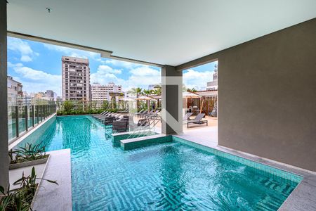 Área comum de apartamento para alugar com 2 quartos, 58m² em Santa Cecilia, São Paulo