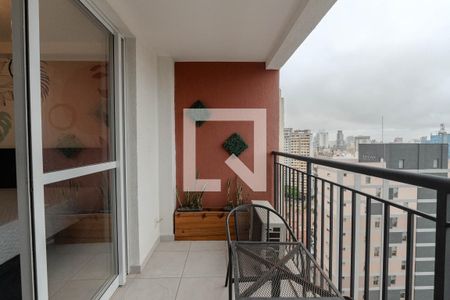 Varanda de kitnet/studio para alugar com 1 quarto, 24m² em Consolação, São Paulo