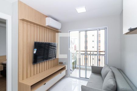 Sala de apartamento para alugar com 1 quarto, 24m² em Perdizes, São Paulo