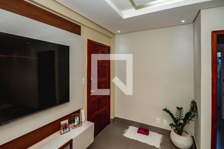Sala de apartamento à venda com 3 quartos, 70m² em Serrano, Belo Horizonte
