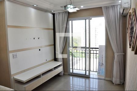 Detalhe - Sala e Sala de Jantar de apartamento para alugar com 3 quartos, 61m² em Jardim Iris, São Paulo