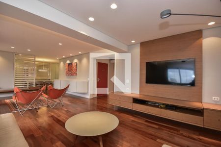 Sala de apartamento à venda com 3 quartos, 181m² em Real Parque, São Paulo