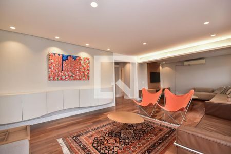 Sala de apartamento à venda com 3 quartos, 181m² em Real Parque, São Paulo