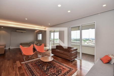 Sala de apartamento à venda com 3 quartos, 181m² em Real Parque, São Paulo