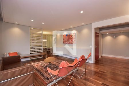 Sala de apartamento à venda com 3 quartos, 181m² em Real Parque, São Paulo