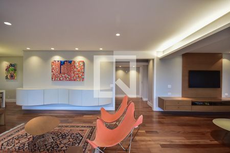 Sala de apartamento à venda com 3 quartos, 181m² em Real Parque, São Paulo