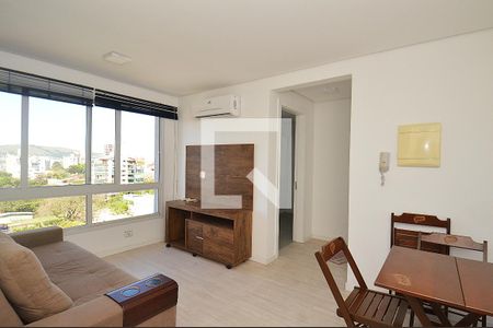 Sala de apartamento à venda com 1 quarto, 39m² em Bom Jesus, Porto Alegre