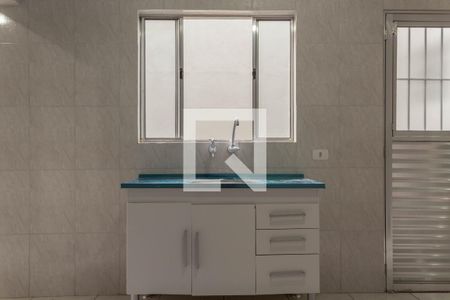 Sala/Cozinha de casa para alugar com 1 quarto, 48m² em Vila Alves Dias, São Bernardo do Campo