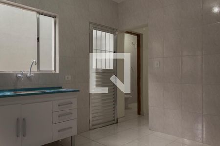 Sala/Cozinha de casa para alugar com 1 quarto, 48m² em Vila Alves Dias, São Bernardo do Campo