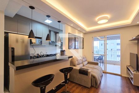 Sala de apartamento para alugar com 2 quartos, 62m² em Jardim Paramount, São Bernardo do Campo