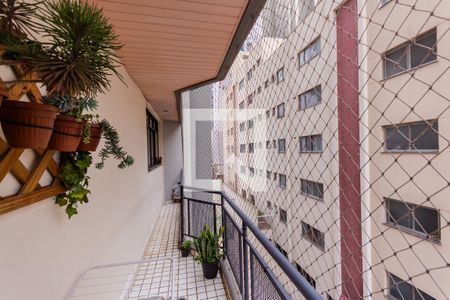 Varanda da Sala de apartamento à venda com 3 quartos, 111m² em Campestre, Santo André