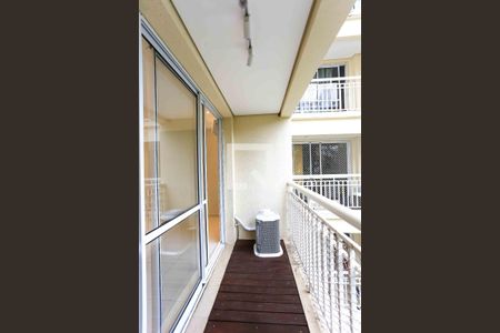 Varanda de kitnet/studio à venda com 1 quarto, 34m² em Panamby, São Paulo
