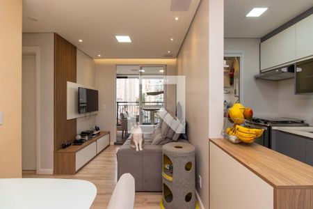 Sala de apartamento para alugar com 2 quartos, 59m² em Cambuci, São Paulo