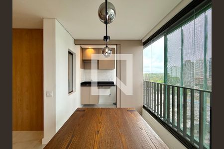 Sala  de apartamento para alugar com 2 quartos, 58m² em Santo Amaro, São Paulo