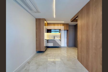 Sala  de apartamento para alugar com 2 quartos, 58m² em Santo Amaro, São Paulo