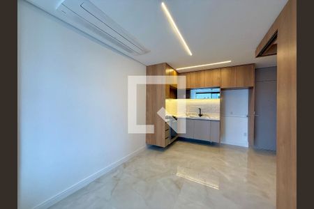 Sala  de apartamento para alugar com 2 quartos, 58m² em Santo Amaro, São Paulo