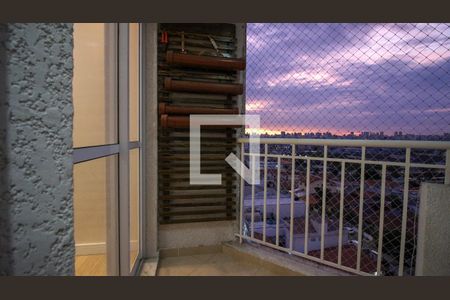 Varanda da Sala de apartamento para alugar com 2 quartos, 55m² em Vila Prudente, São Paulo