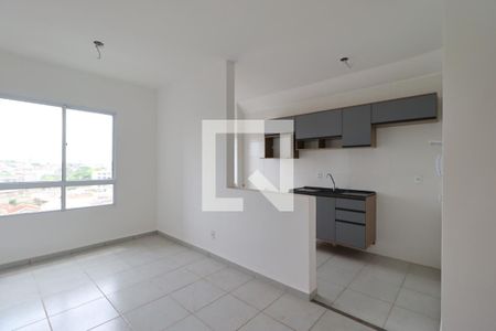 Sala de apartamento para alugar com 2 quartos, 47m² em Subsetor Oeste - 1 (o-1), Ribeirão Preto
