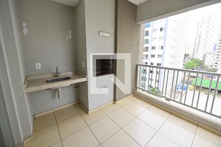 Varanda da Sala de apartamento para alugar com 2 quartos, 62m² em Jardim Goiás, Goiânia