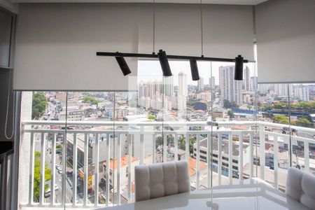 Varanda de apartamento à venda com 1 quarto, 45m² em Centro, Diadema
