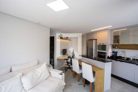 Sala de apartamento à venda com 1 quarto, 45m² em Centro, Diadema