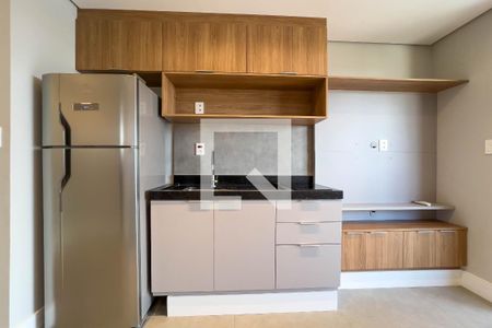 Sala e cozinha de kitnet/studio para alugar com 1 quarto, 33m² em Vila Mariana, São Paulo